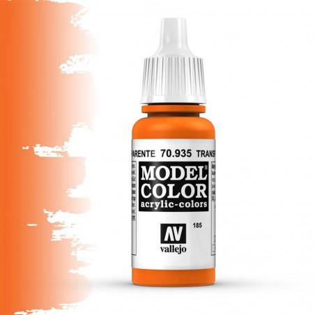 Vallejo Model Color Transparant Orange -17ml -70935