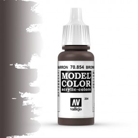 Vallejo Model Color Brown Glaze -17ml -70854