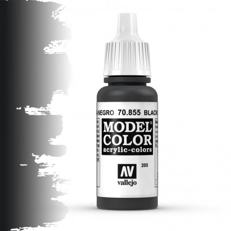Vallejo Model Color Black Glaze -17ml -70855