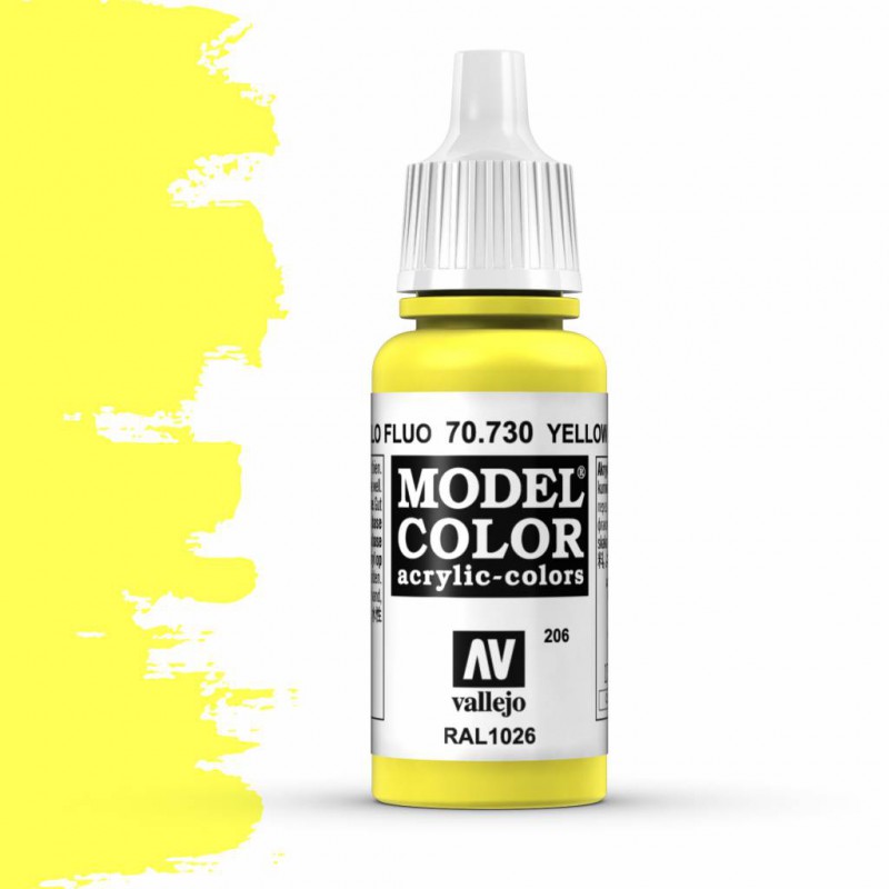 Vallejo Model Color Yellow Fluo - 17ml - 70730
