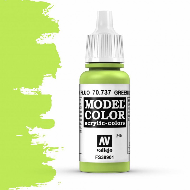 Vallejo ModelColor Fluo Green - 17ml - 70737
