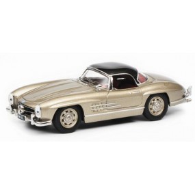 Mercedes Benz 300 SL (hardtop), champagner  1:43 Schuco