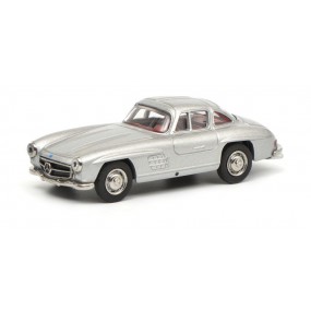 Mercedes Benz 300SL, zilver 1:87 Schuco