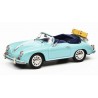 Porsche 356 A Cabrio, blauw  1:43 Schuco