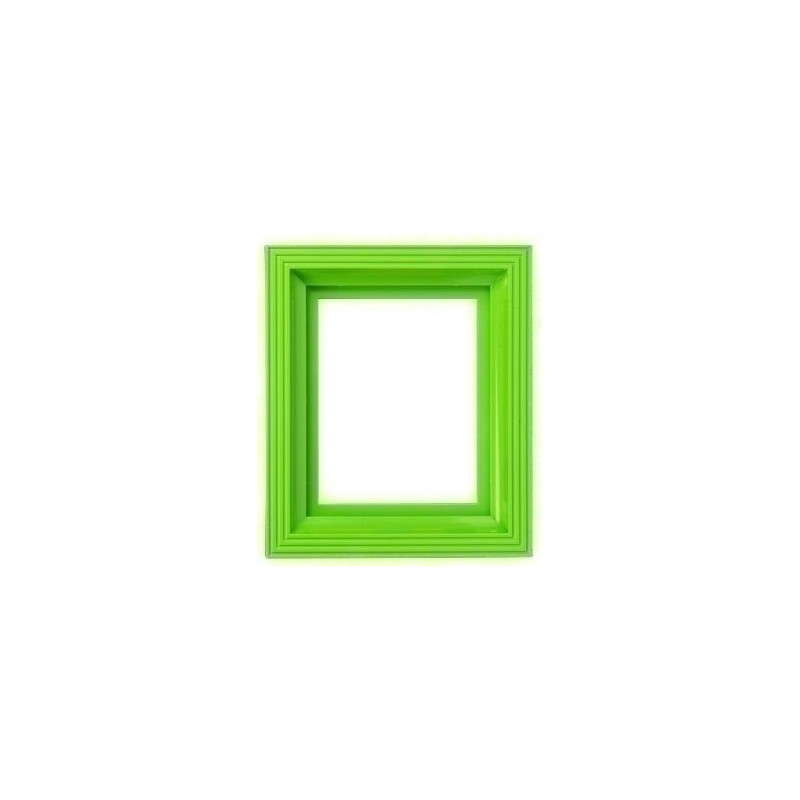Kunststof lijst - Limegroen