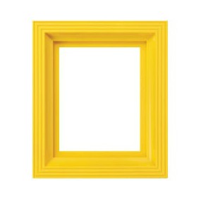 Kunststof lijst - Geel