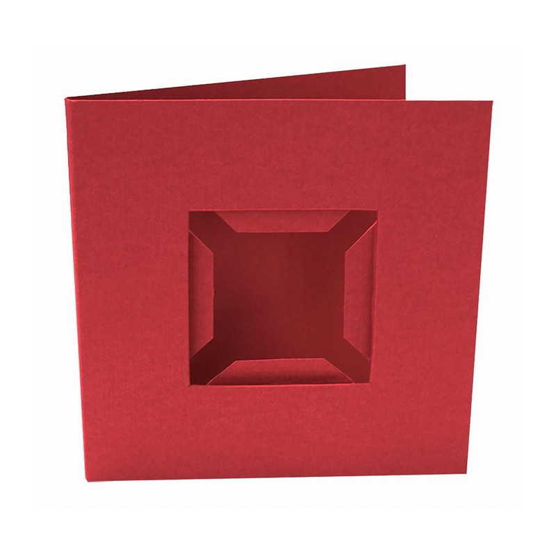 Pixel kaart - Dubbele ril voor basisplaatje - Rood