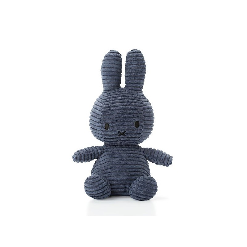 Nijntje knuffel Corduroy blauw 23cm