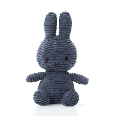 Nijntje knuffel Corduroy blauw 23cm