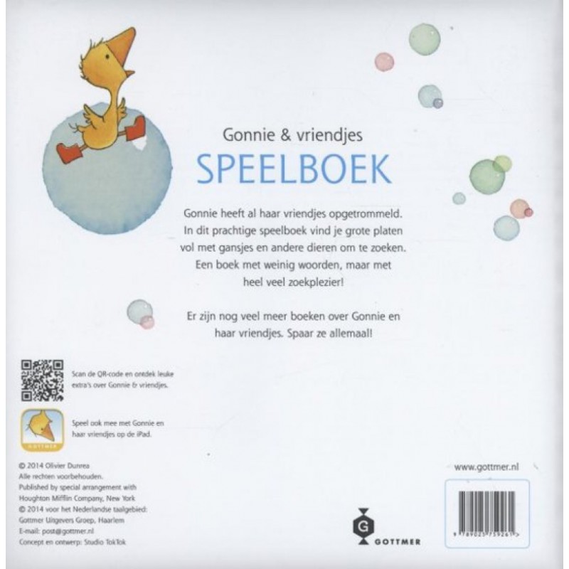 Gonnie & vriendjes Speelboek