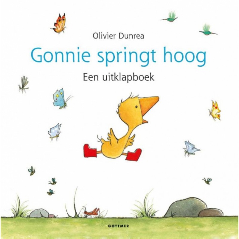 Gonnie springt hoog uitklapboek