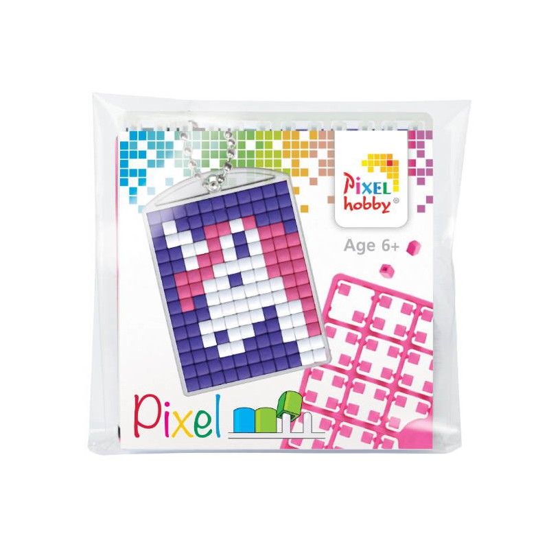 Medaillon set met 3 matjes - Eenhoorn roze