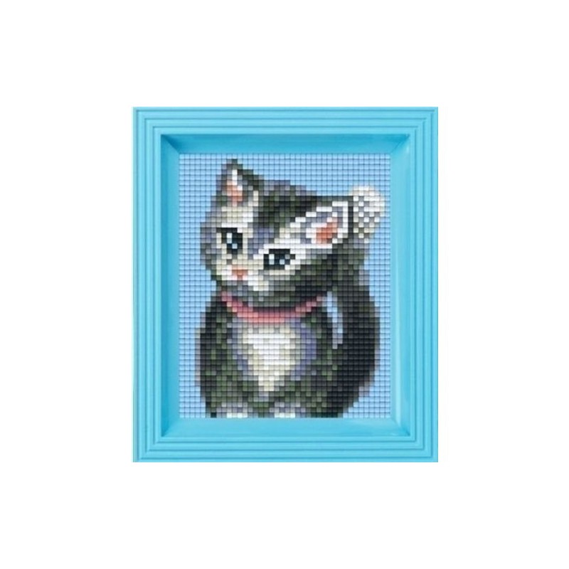 Pixel Hobby set - Kitten zittend