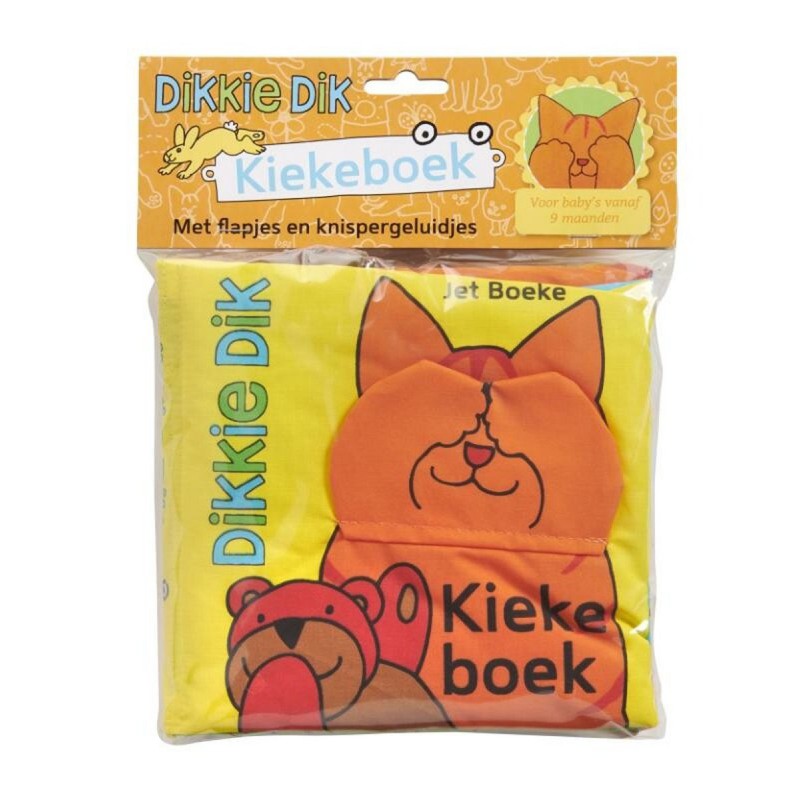 Dikkie Dik Kiekeboek met flapjes en knispergeluidjes