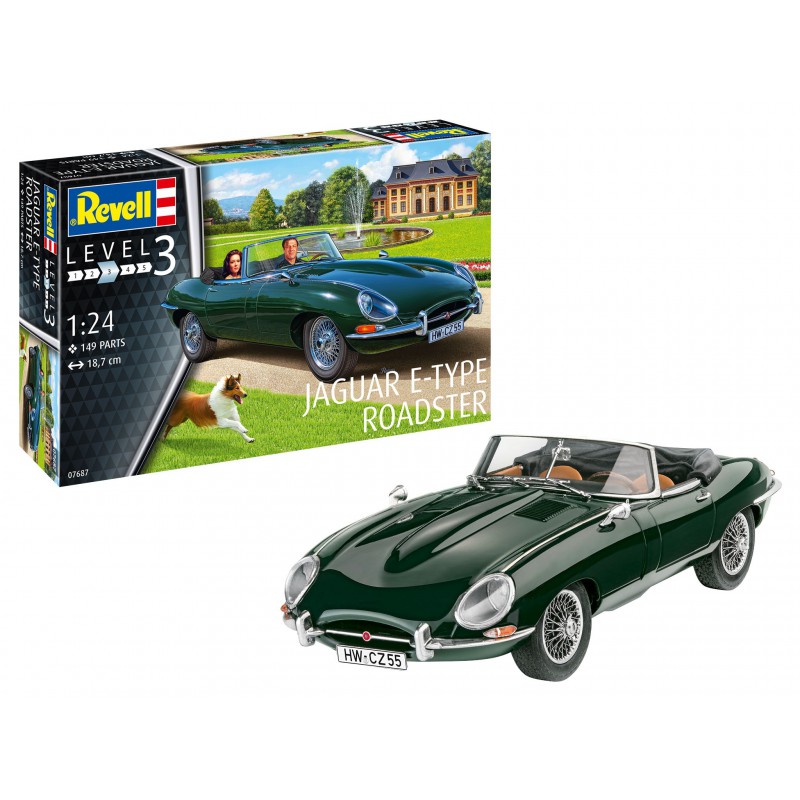 Jaguar E-Type Roadster, Revell