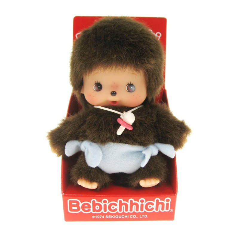 Monchhichi, Bebichhichi Classic Jongen (16 cm)