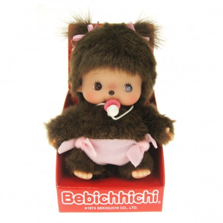 Monchhichi, Bebichhichi Classic Meisje (16 cm)