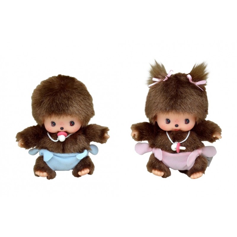 Monchhichi, Bebichhichi Classic Meisje (16 cm)