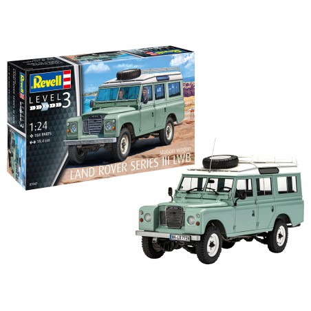Land Rover Series III LWB Station wagon, Revell