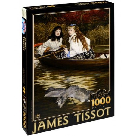 On the Thames- James Tissot,  D-Toys 1000stukjes