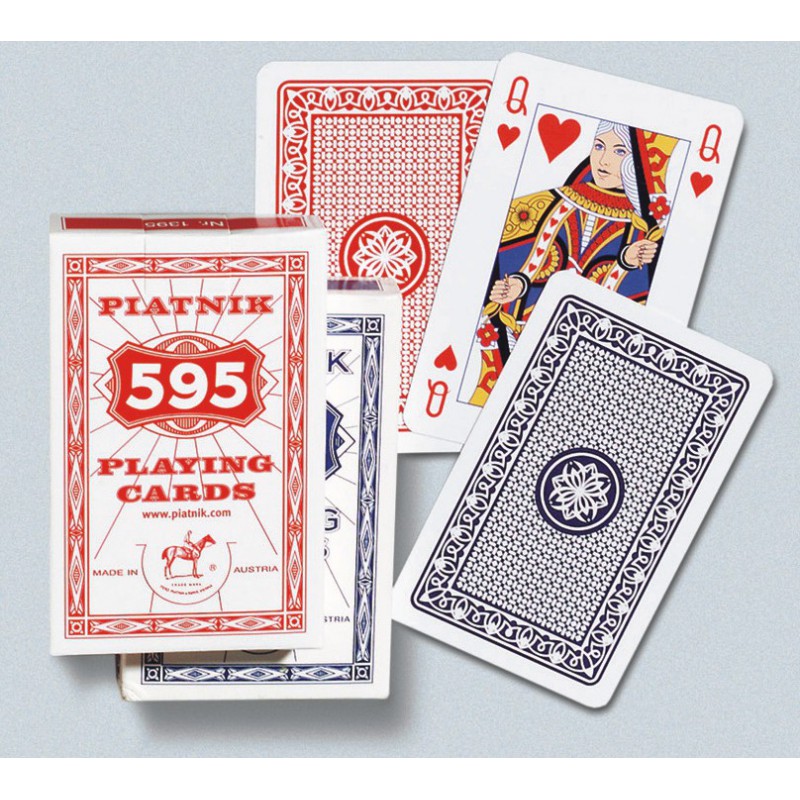 Speelkaarten Bridge 595 linnen Piatnik