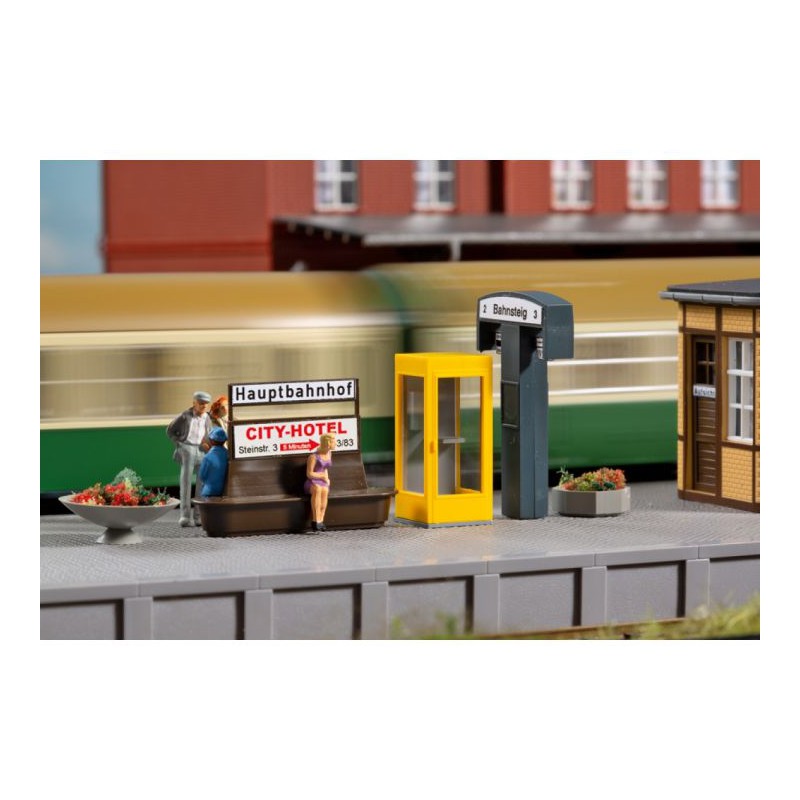 Auhagen H0 Stationsinrichting 11452