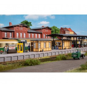 Auhagen H0 Stationsinrichting 11452