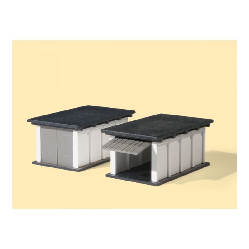 Auhagen H0 Prefab garages 11420