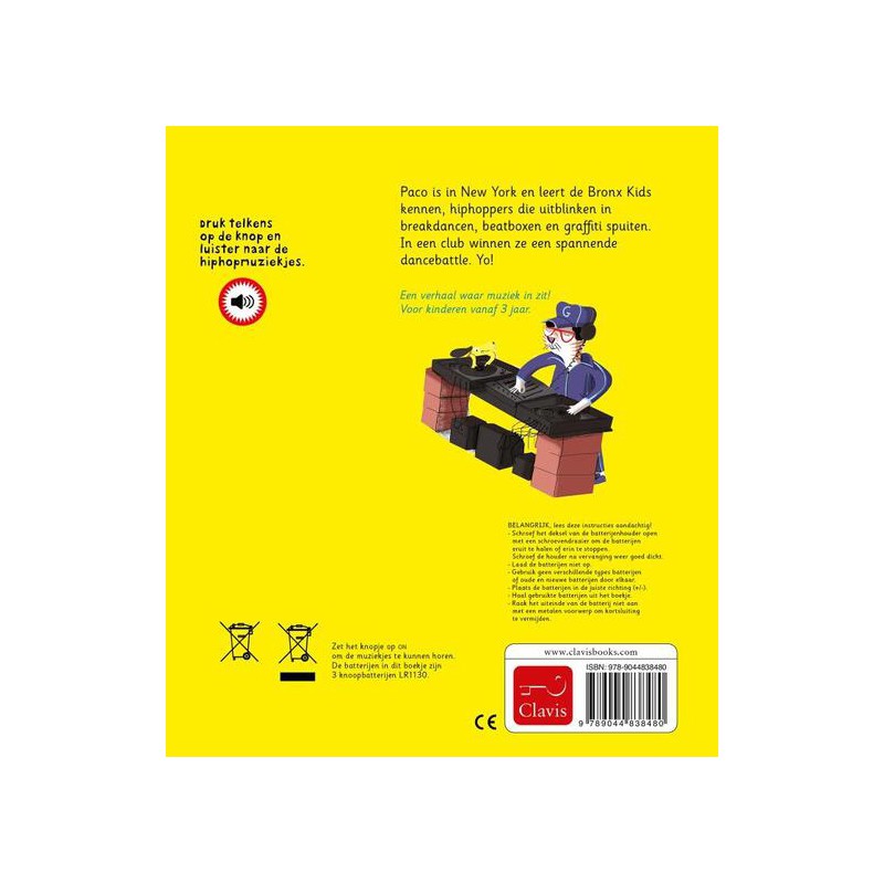 PACO en de hiphop geluidenboekje