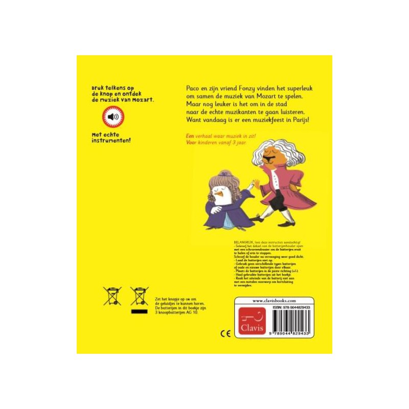 PACO en Mozart geluidenboekje