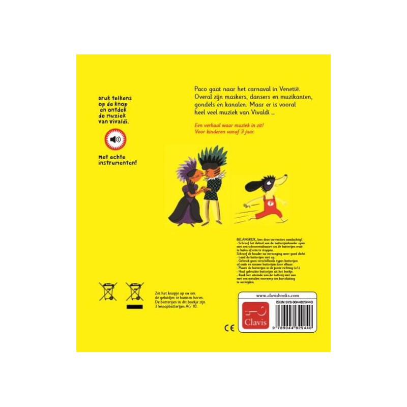 PACO en Vivaldi geluidenboekje