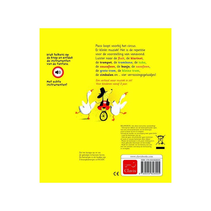 PACO en de fanfare geluidenboekje