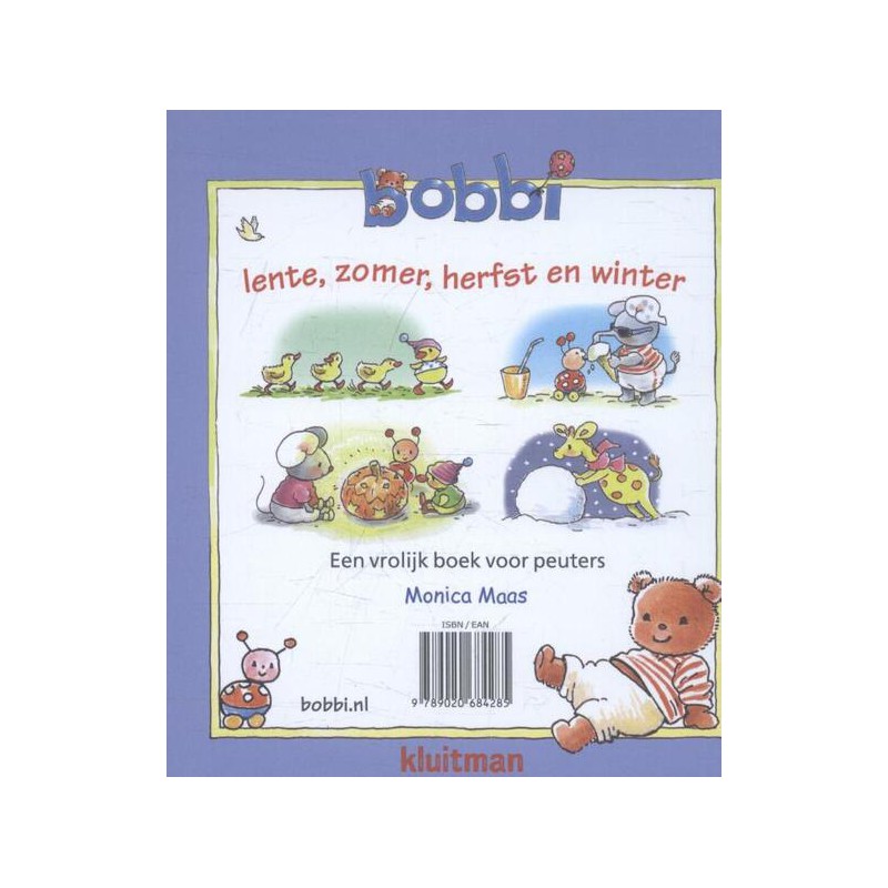 bobbi lente, zomer, herfst en winter