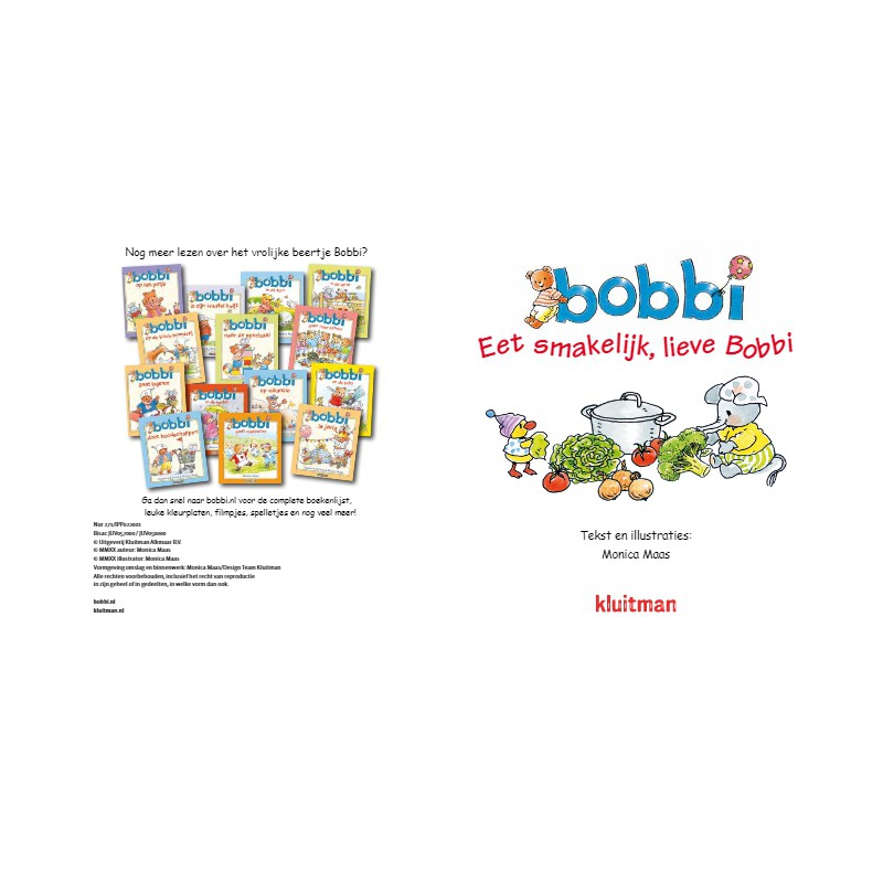 bobbi eet smakelijk, lieve bobbie
