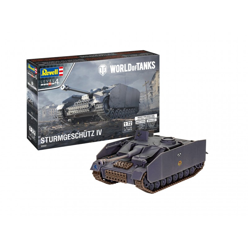 Sturmgeschütz IV "World of Tanks", Revell