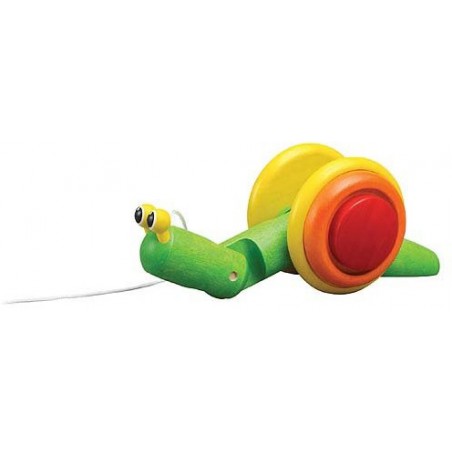 Plantoys Pull - along slak