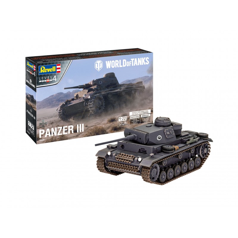 PzKpfw III Ausf. L "World of Tanks", Revell