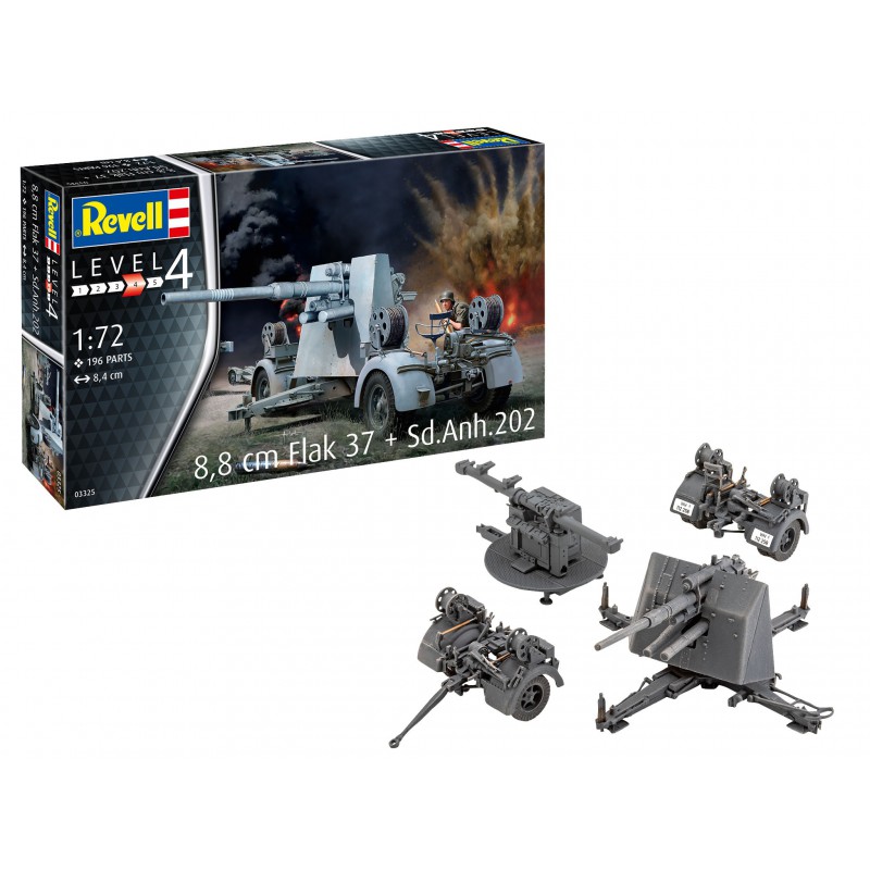 8,8 cm Flak 37 + Sd.Anh.202, Revell