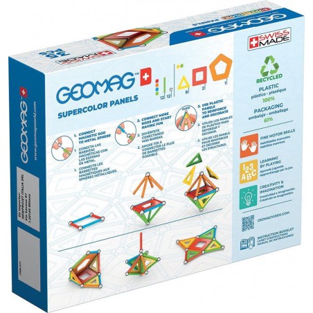 Geomag, Super color recycled  35 delig