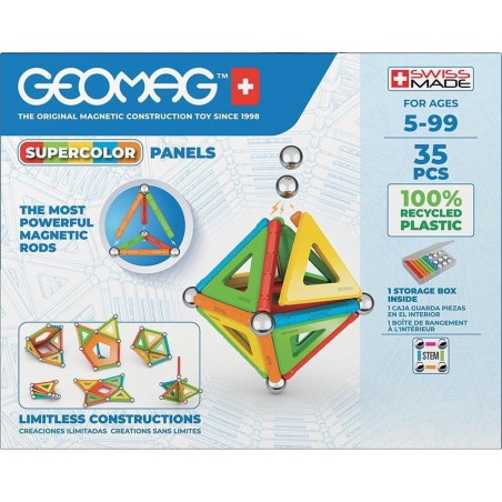Geomag, Super color recycled  35 delig