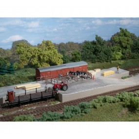Auhagen H0 Goederenperron 11348