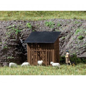 Auhagen H0 Piket schuur 42636