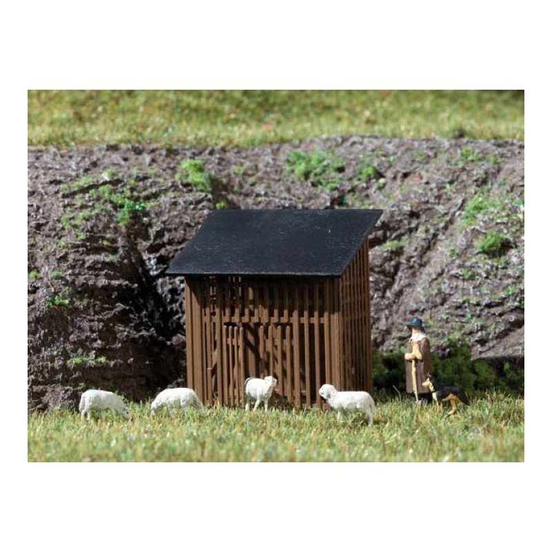 Auhagen H0 Piket schuur 42636