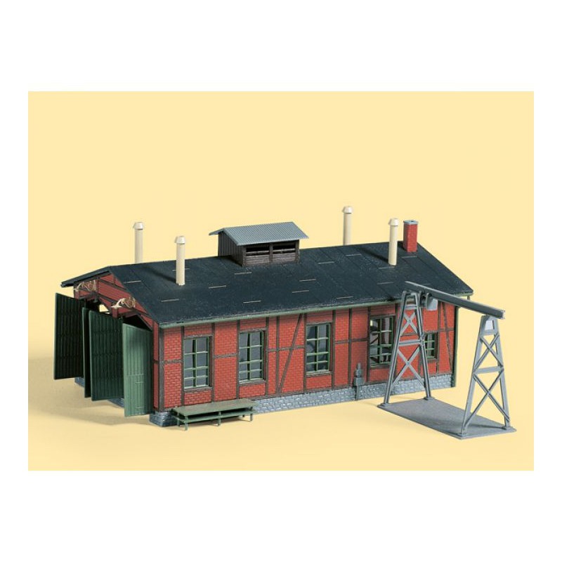 Auhagen H0 Locomotievenloods voor smalspoorbanen 11355