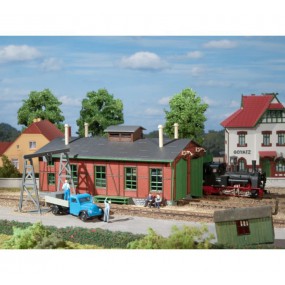 Auhagen H0 Locomotievenloods voor smalspoorbanen 11355