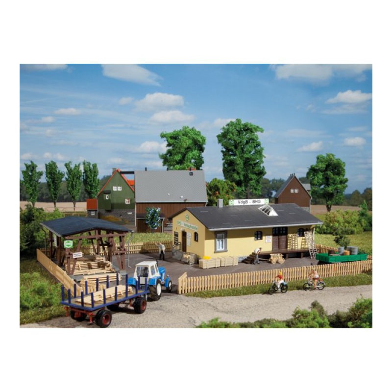 Auhagen H0 Landelijke commerciële faciliteit 11374