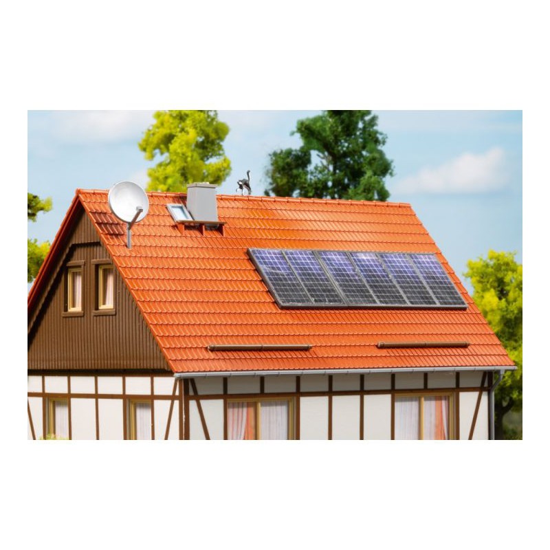 Auhagen H0 Schotels en zonnepannelen 41651