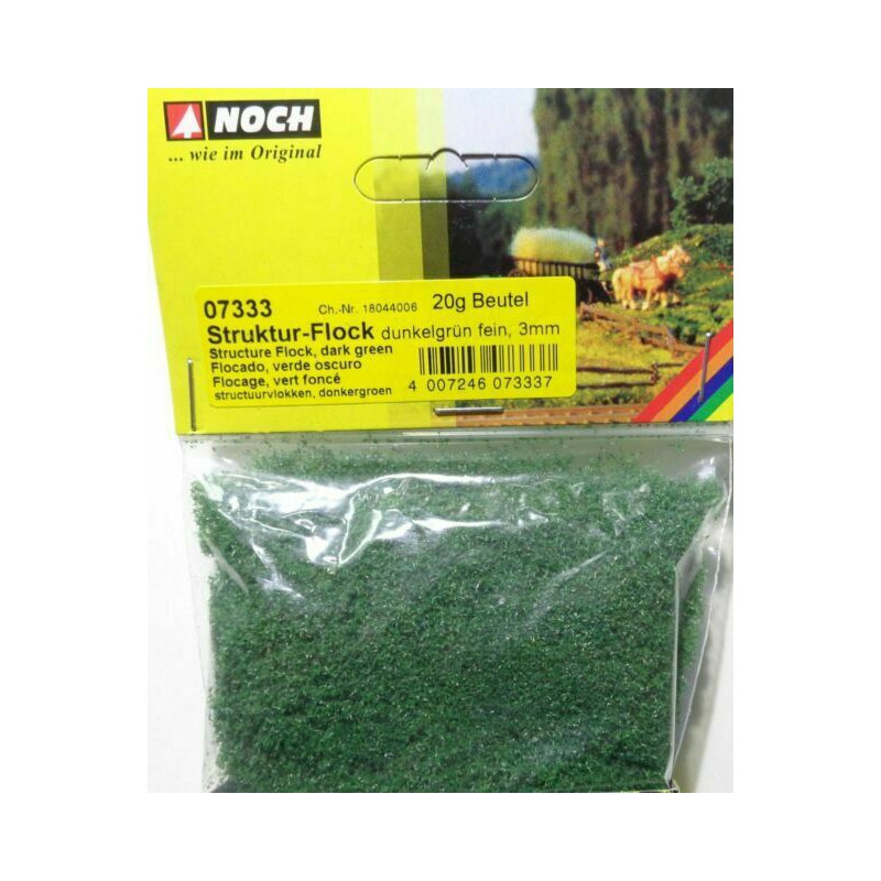 Structuur vlokken donkergroen 3 mm 20 g