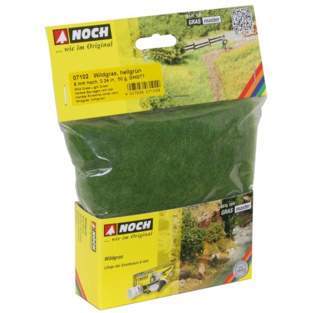 Wild gras helder groen 6 mm 50 g