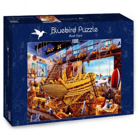 Boat yard, Bluebird Puzzle 1000stukjes
